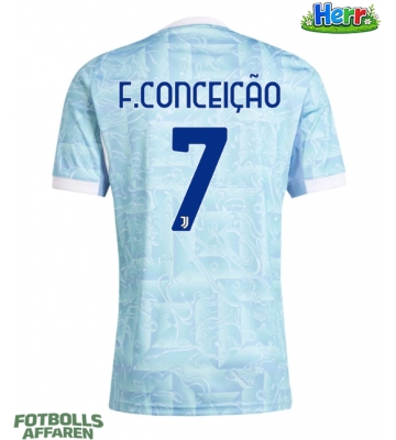 Juventus Francisco Conceicao #7 Bortatröja 2025-26 Kortärmad